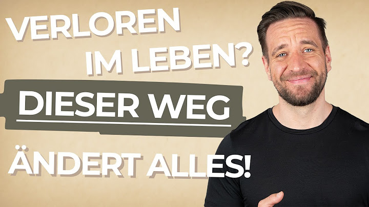 Verloren im Leben? Dieser Weg ändert alles!
