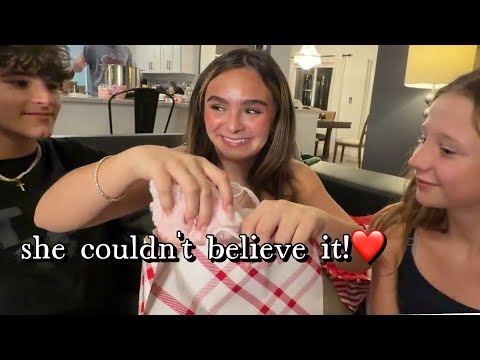 GIa opening Chritmas gifts from Ryder & Nastya 🎄❤️