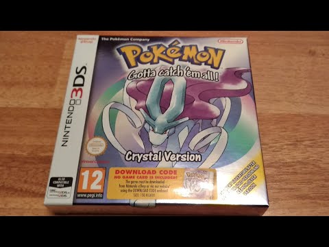 Video: Pok Mon Crystal Přichází Na 3DS V Krabici