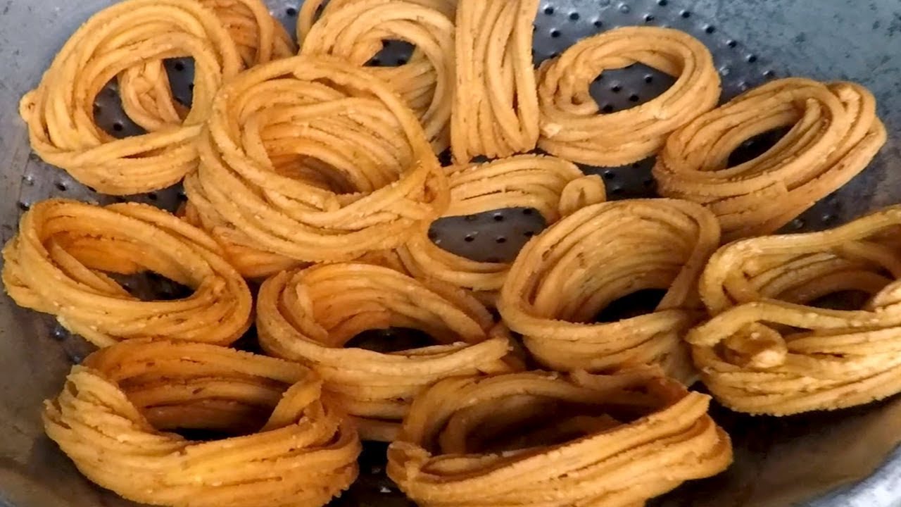 Rice Flour Murukulu Biyyampindi Jantikalu Traditional Snacks
