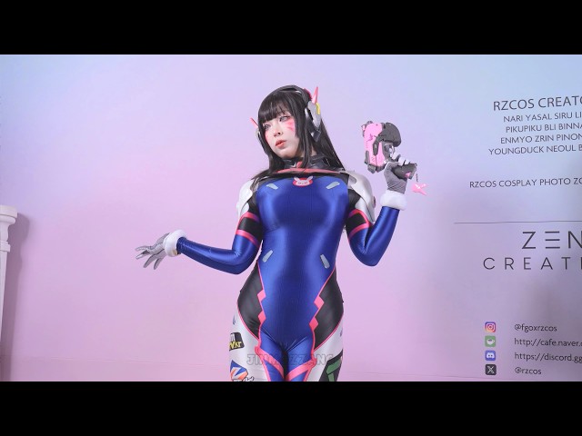 플엑 PlayX4 오버워치 디바 코스어 은묘