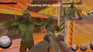 Real Zombie Hunter Shooting Games Android Gamepaly Part06 screenshot 5