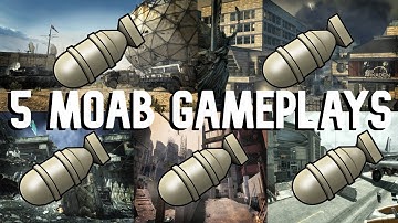 MW3 - 5 MOAB Gameplays | XIM Apex Hand Cam