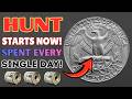 Hunt Starts Now! 3 Washington Quarters Worth Millions Are Being Spent Every Single Day!