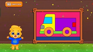 Let’s Color a Vehicles! 🚙🚓🎨 Paint by Number Time! screenshot 5