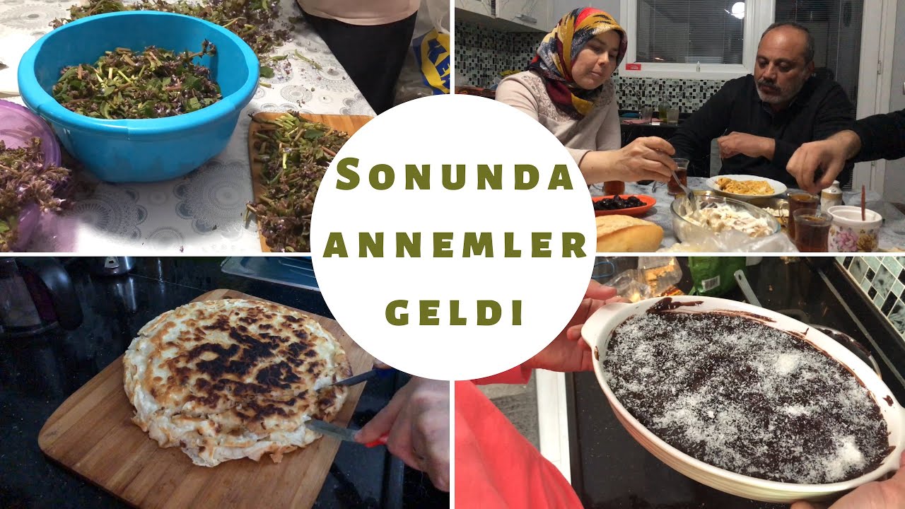 BUNU YAPTIĞIMA İNANAMIYORUM | SONUNDA ANNEMLER GELDİ | KALDİRİK AYIKLADIK HAŞLADIK YEMEĞİNİ YAPTIK☺️