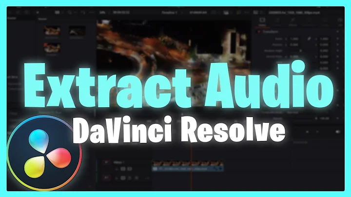 How to Extract Audio from video in Davinci Resolve 2025?