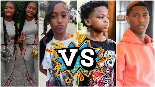 TrueBlue Twins (Megan and Morgan Boyd) VS Lil RT VS Jayah (OfficalTsquad) VS Bad Kid Jay 