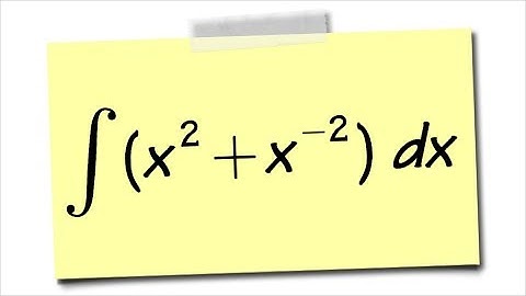 Indefinite integral, reversed power rule