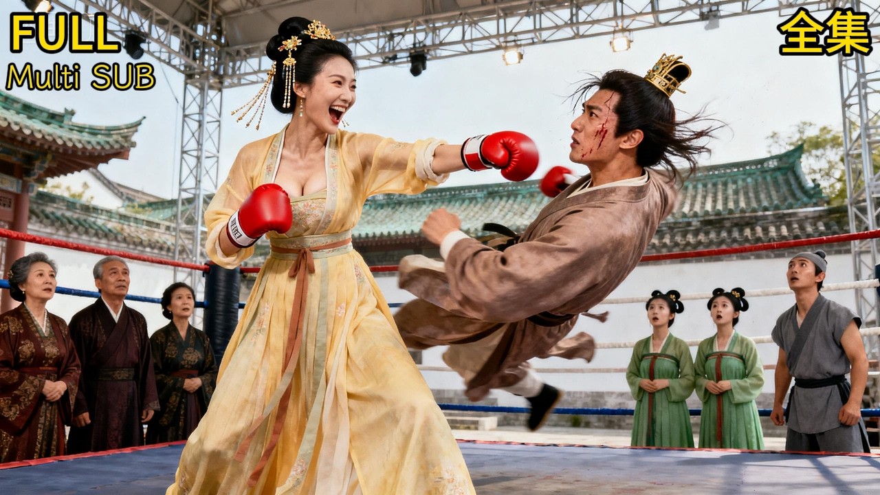 【COMPLET】💥Kickboxeuse❤️‍🔥héritière perdue : méprisée, elle fait du manoir un ring.#drama #movie