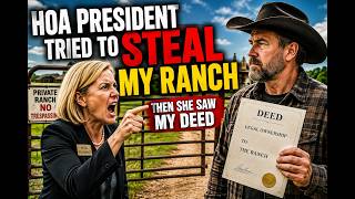 HOA President Tried to Steal My Ranch — Then She Saw My Deed
