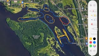 Lake Breakdown - Where to fish in the dredge holes on Lake Onalaska, Wisconsin