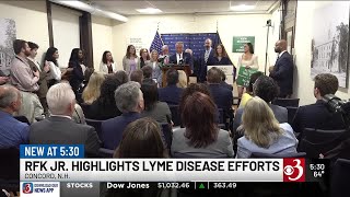 RFK Jr. visits New Hampshire to announce major effort to combat Lyme disease