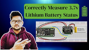 3.7V Lipo & Lithium Ion battery monitoring using ESP32,Max17048 Module