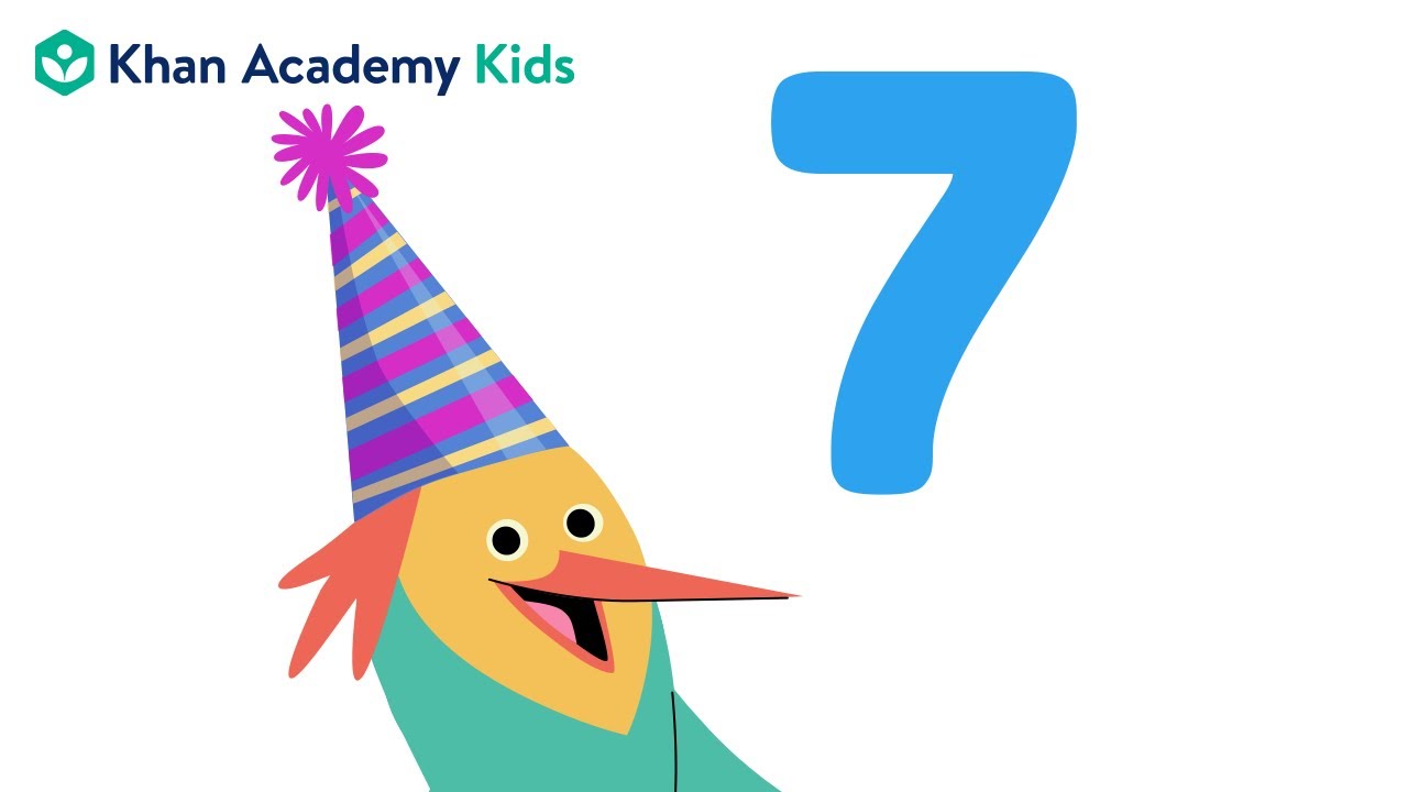 Count to 7 | Counting 1-10 | Khan Academy Kids