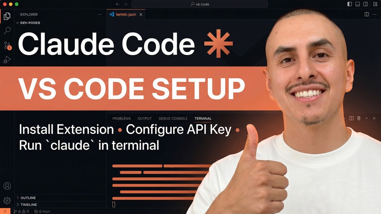 How to Use Claude Code in VS Code (Complete Setup in 15 Min) - YouTube
