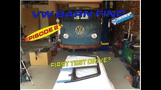 VW RESTORATION BARN FIND SINGLE CAB PART 21 #vwbusrestoration