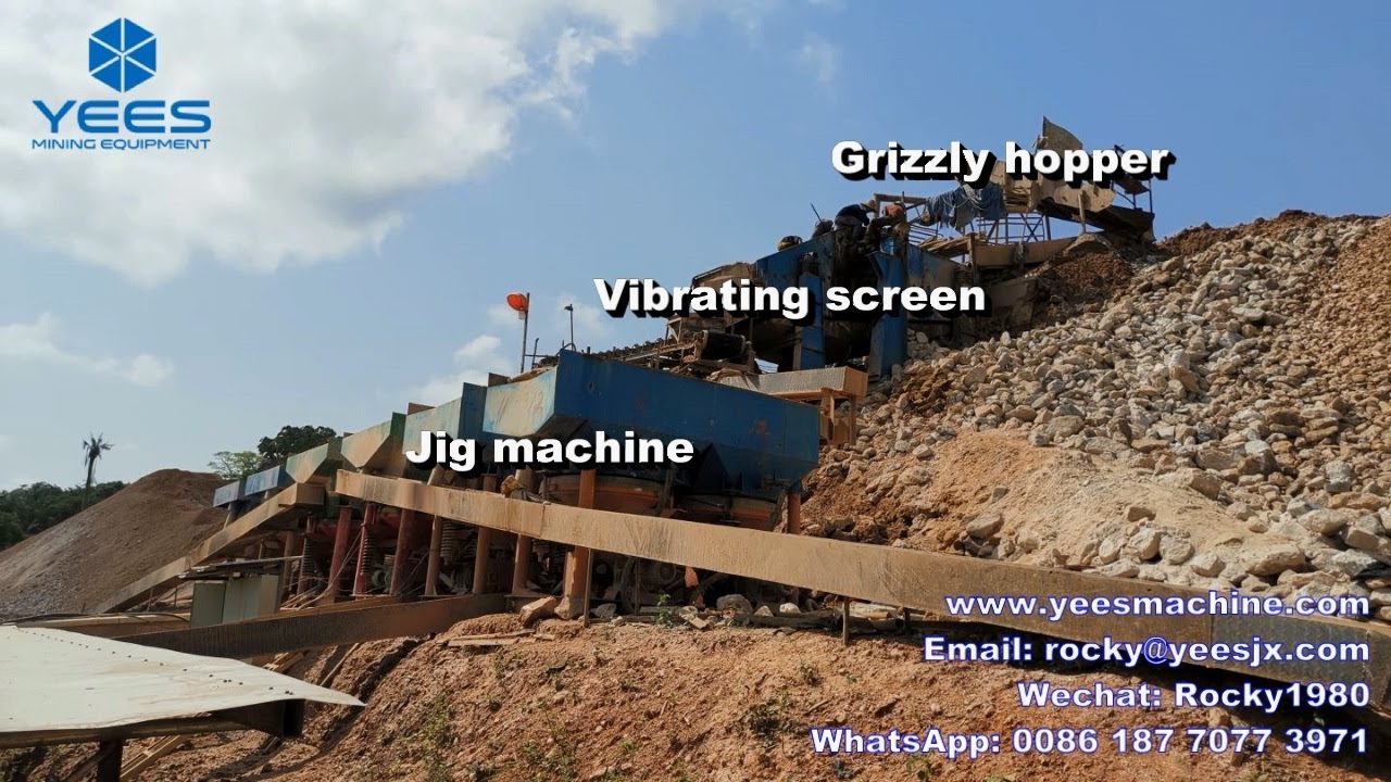 Tantalum niobium ore mining processing plant YouTube