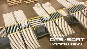CASi-SORT - RETAIL WAREHOUSE AUTOMATION SORTATION SYSTEM