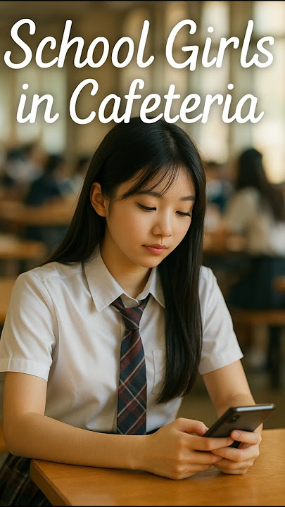School Girl's in Cafeteria