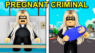 Pregnant CRIMINAL In Roblox Brookhaven..