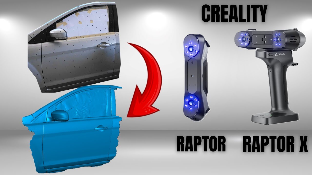 Creality Raptor ve RaptorX 3D Tarayıcı İnceleme