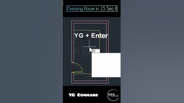 Autocad YG Command #Autocad #3d #architecture