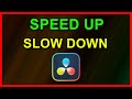 How to Speed Up or Slow Down a video in DaVinci Resolve 17 (2021)
