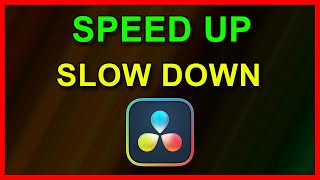 How to Speed Up or Slow Down a video in DaVinci Resolve 17 (2021) screenshot 3