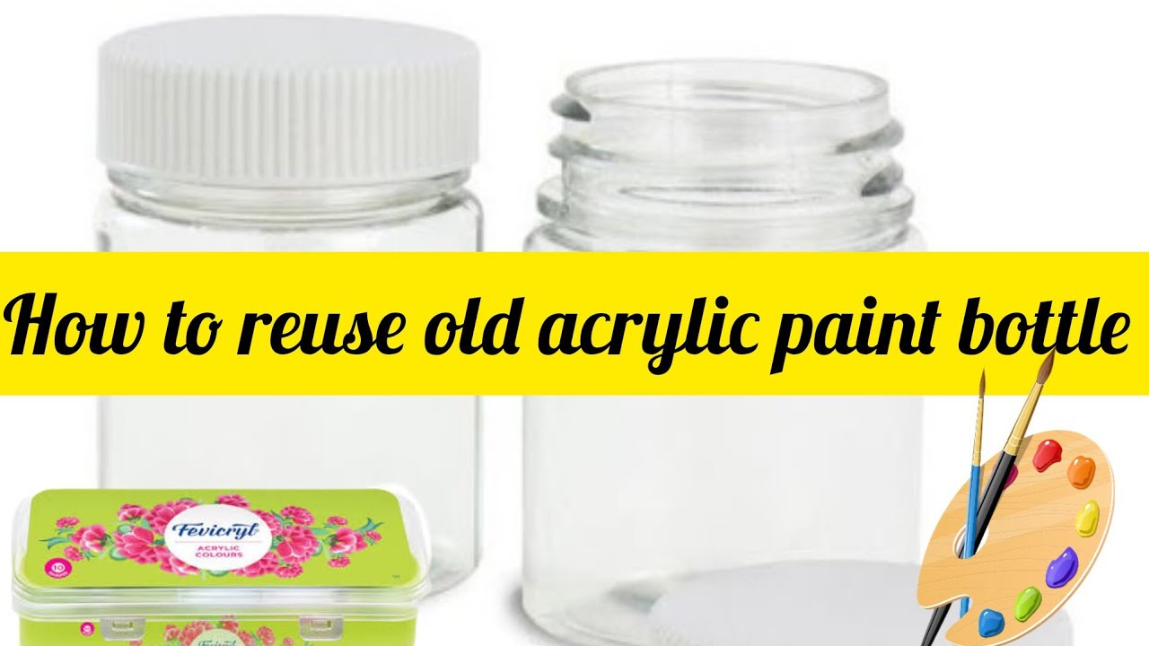 how to reuse old paint bottle best out of waste paint bottle Home