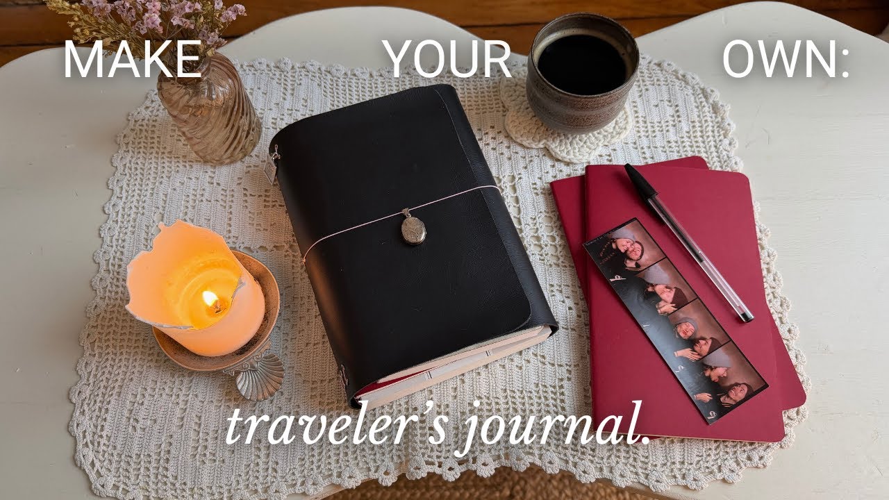 Как сделать свой собственный кожаный дневник Луизы Кармен 🌀