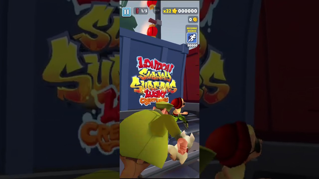 desbloqueie um novo personagem em Subway Surf