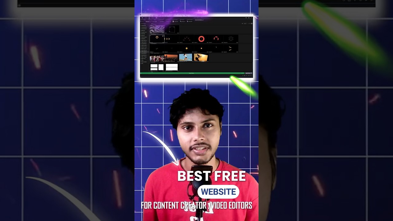 Best FREE Video Editing Assets for Creators 🎬 No Watermark! 