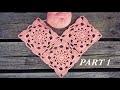 Crochet Sunset Flower Square Motif Tutorial Part 1