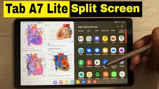 Samsung Tab A7 Lite - Top 7 Ways to Use Split Screen for Beginners screenshot 5