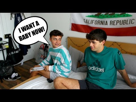 let's-have-a-baby-prank-on-boyfriend!-(he-said-yes)