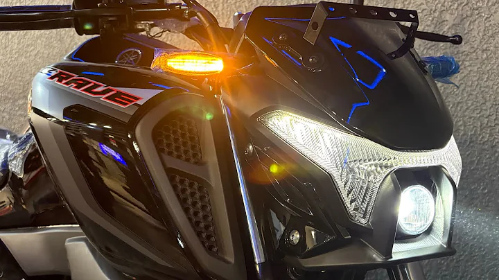 Yamaha Fz Rave launch | Detailed walkaround Review :- Exhaust Sound & On Road Price ?