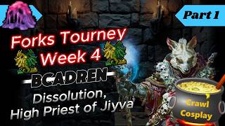 Oozomorph Slime Crusader, Bcadren Crawl Part 1 | Crawl Cosplay Forks Tourney Week 4 (DCSS)