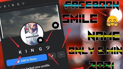 How to make smile name Facebook Account 2021 °||° Facebook name style change || By MB TECH❷⓿❷➊ °°||°