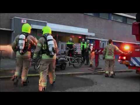 Gebouwbrand #Reviusrondeel #Capelle aan den IJssel