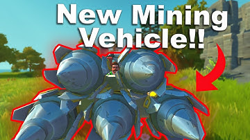 The Ultimate Mining Machine!! | Scrap Mechanic Survival ep. 38