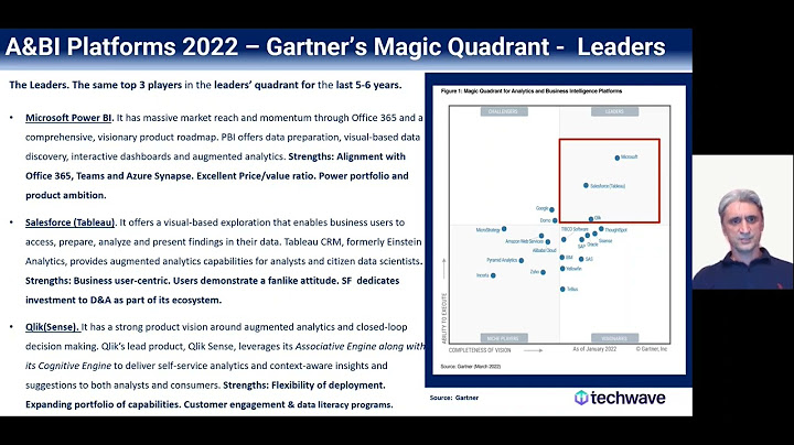 2022 gartner magic quadrant for analytics and business intelligence platforms