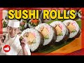 The EASIEST Way to Make Sushi at Home | Japanese Makizushi (Rolled Sushi)