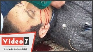 بالفيديو.. انفراد.. لحظة سقوط ضحايا قنبلتى جامعة القاهرة