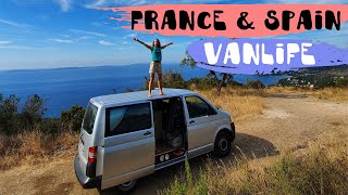 France & Spain | Vanlife | Путешествия на автодоме к Лазурным берегам