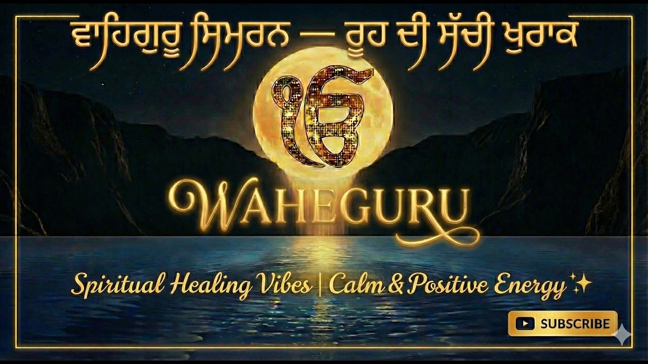 Waheguru Simran Jaap | Deep Meditation Chanting | Divine Peace & Spiritual Awakening | M4M HD