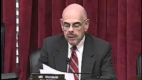 Ranking Member Waxman's Opening Statement at Full Committee Markup on "H.R. 910" and "H.J. Res. 37"