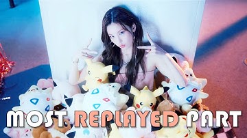 MOST REPLAYED PART IN EVERY ITZY M/V