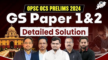 🧠 OPSC OCS 2024 Prelims | GS Paper 1 & 2 Detailed Discussion & Marks Prediction |OPSC OCS | STUDYIQ