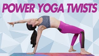 Power Yoga | Twist Away Belly Fat! Tone Your Core, Spinal Flexibility | Julia Marie, YogaBody